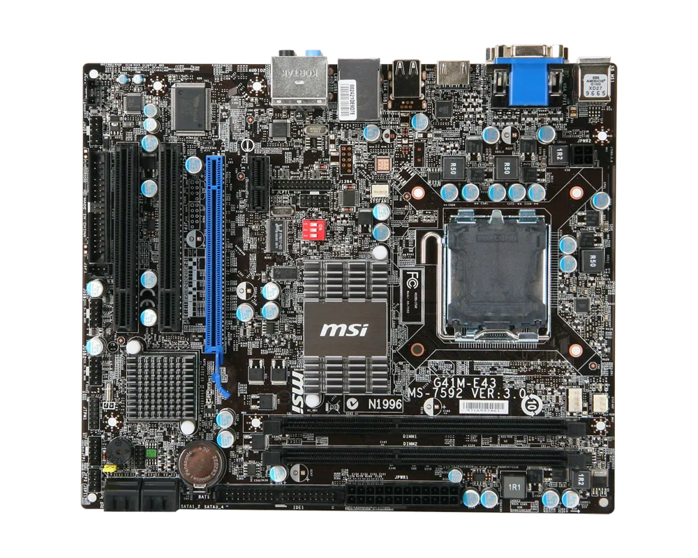 материнской платы MSI G41M-E43