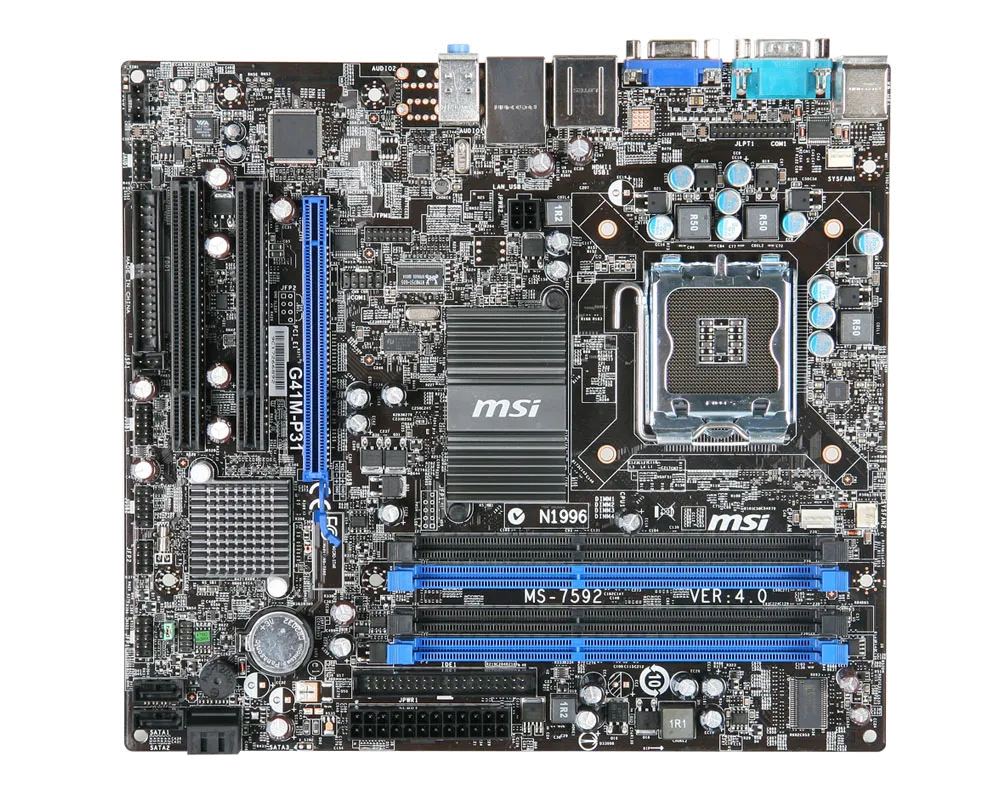 материнской платы MSI G41M-P31