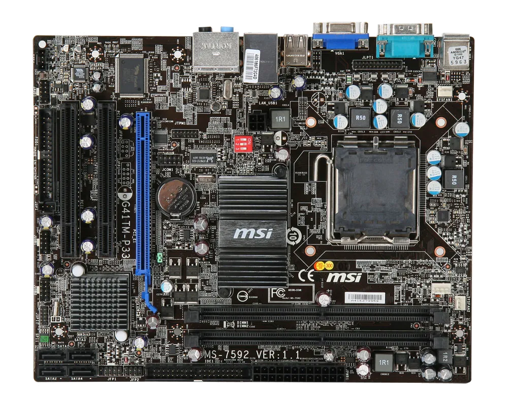 материнской платы MSI G41TM-P33