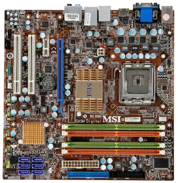 материнской платы MSI G45D3M Digital