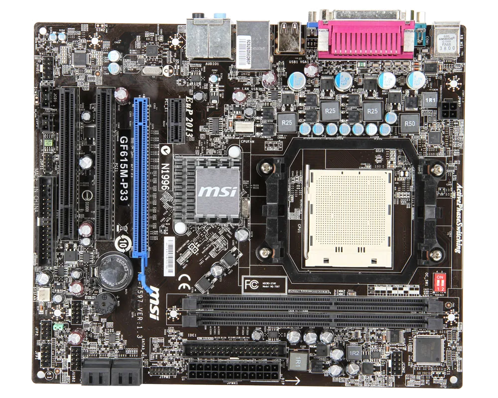 материнской платы MSI GF615M-P33 v1.3