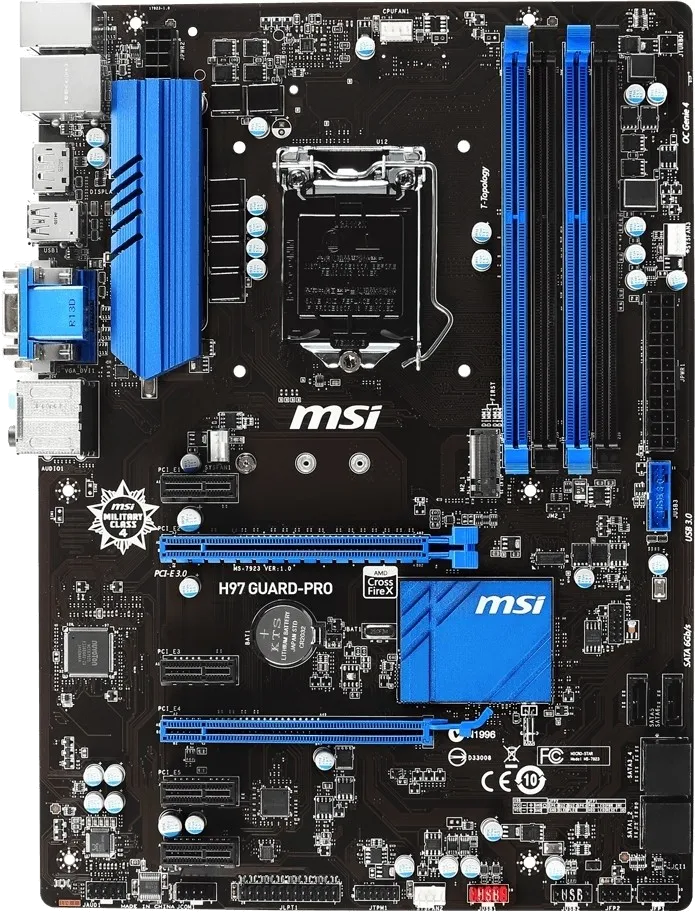 материнской платы MSI H97 GUARD-PRO