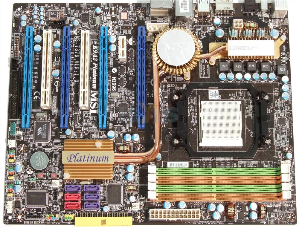 материнской платы MSI K9A2 Platinum