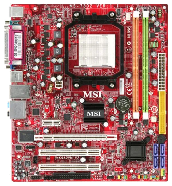 материнской платы MSI K9A2GM-F V3