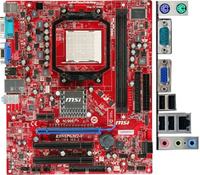 материнской платы MSI K9N6PGM2-V2