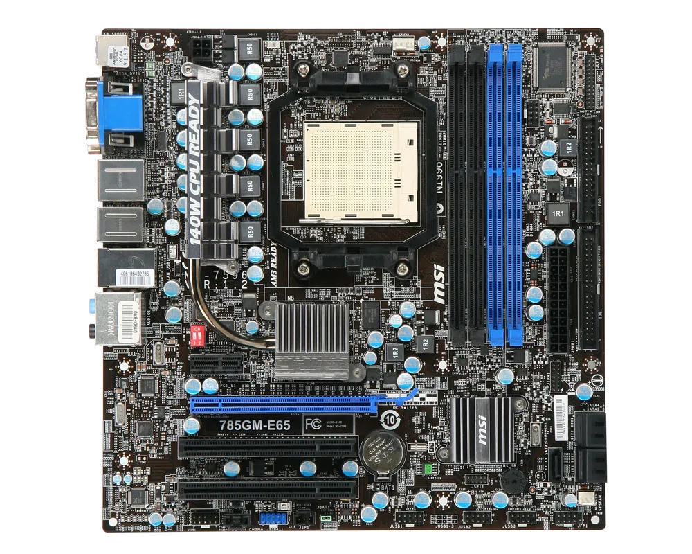 материнской платы MSI 785GM-E65