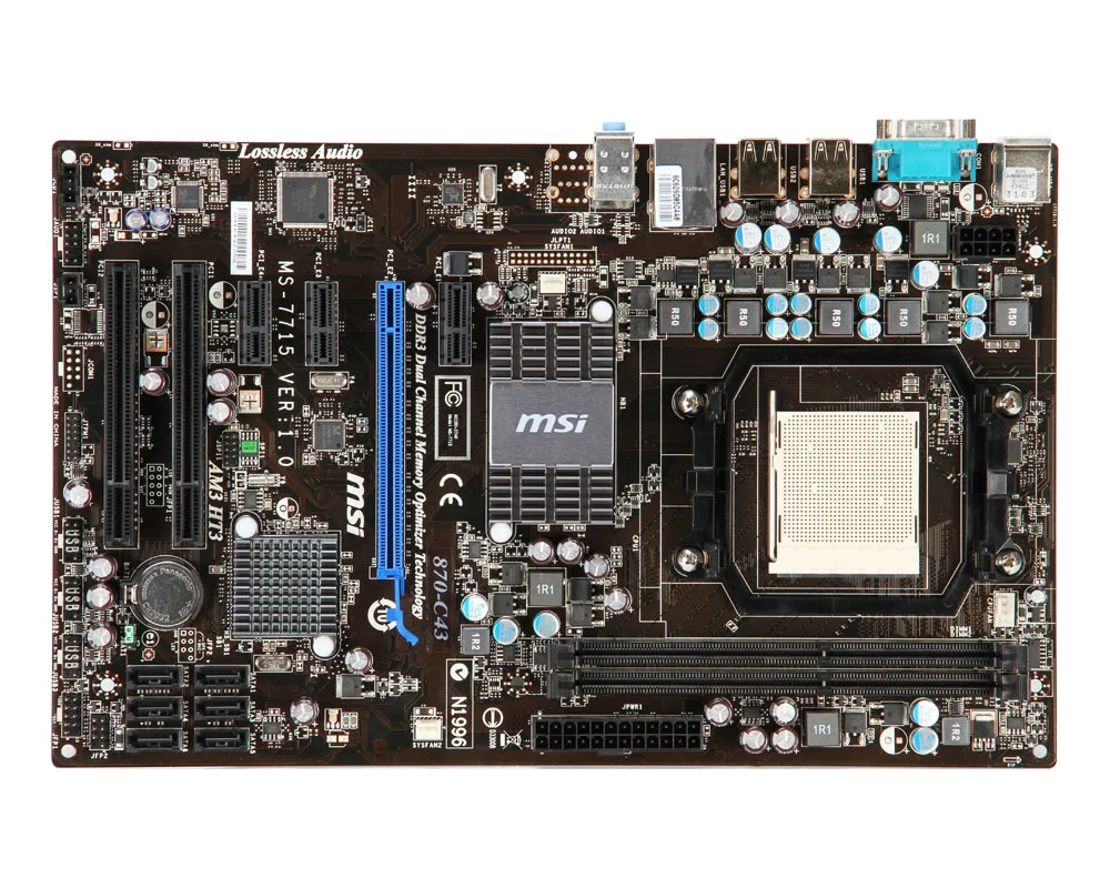 материнской платы MSI 870-C43