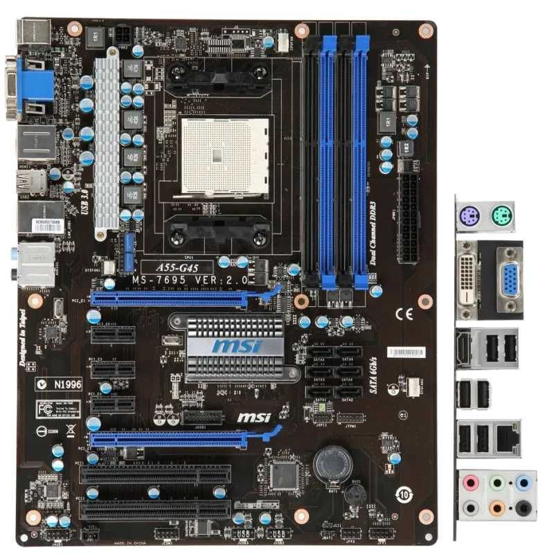 материнской платы MSI A55-G45