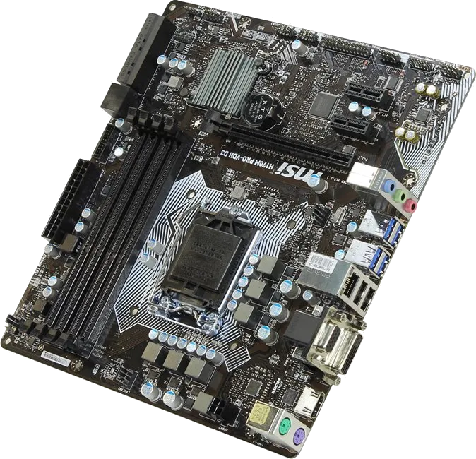 материнской платы MSI H170M PRO-VDH D3